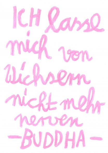 „Fuck Off, aber mit Stil – Buddha Kunstdruck“ – Bild 6