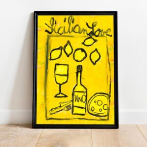 "Sicilian Love" Kunstdruck