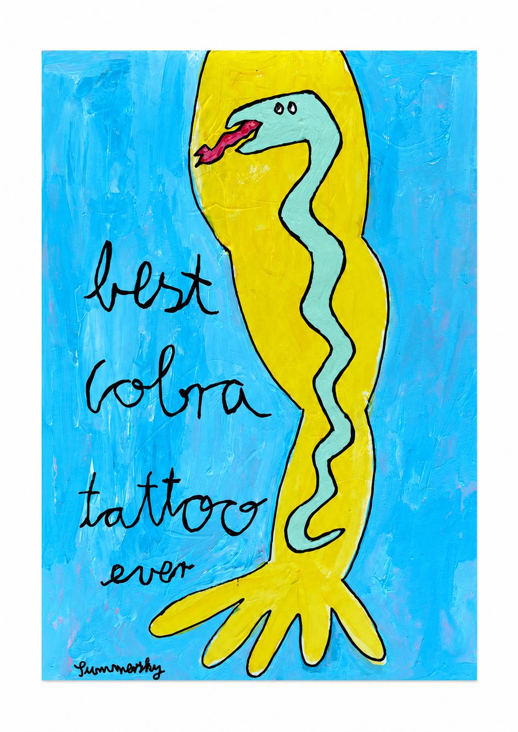 Just a Cobra Tattoo