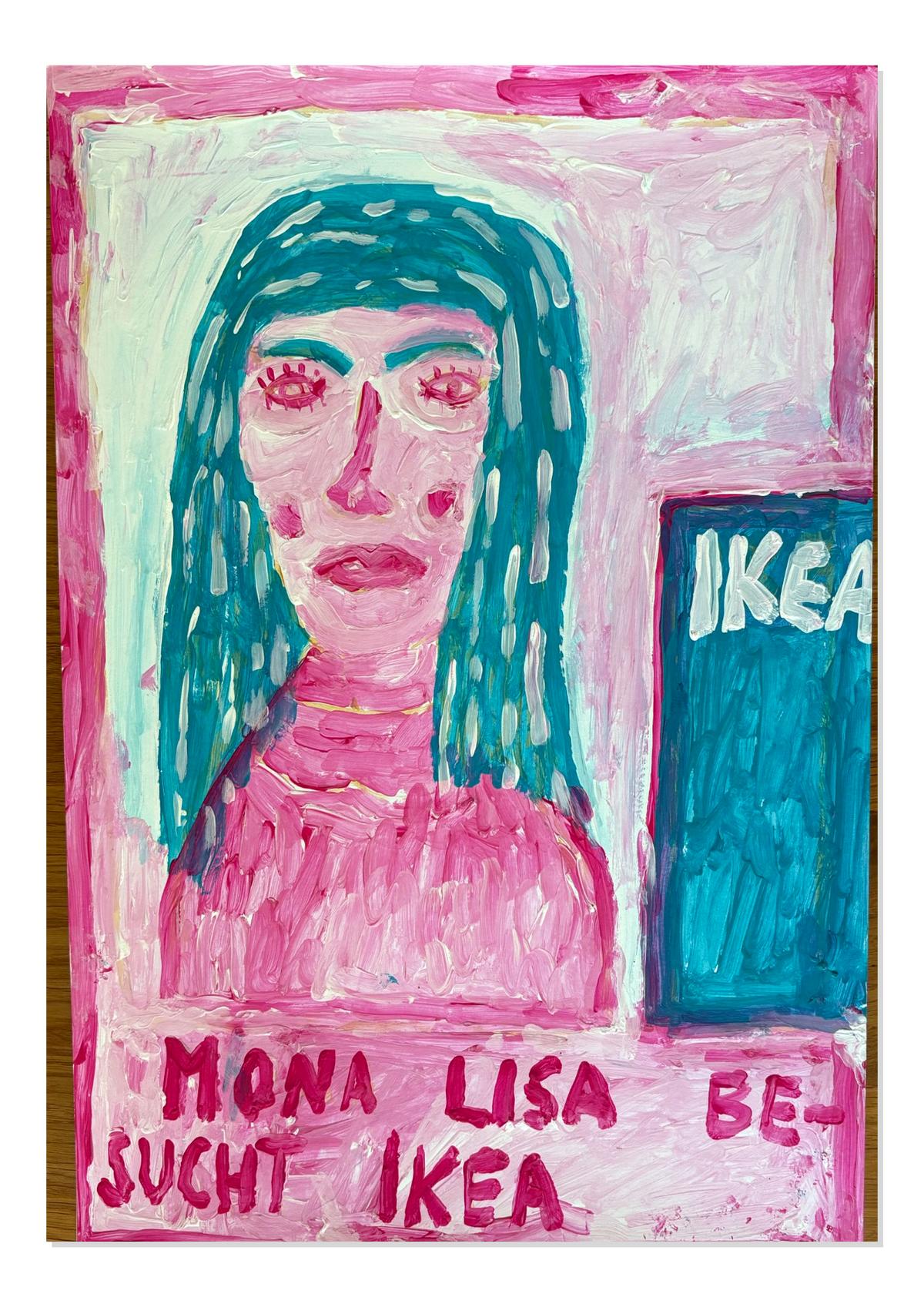 Mona Lisa Bought at IKEA