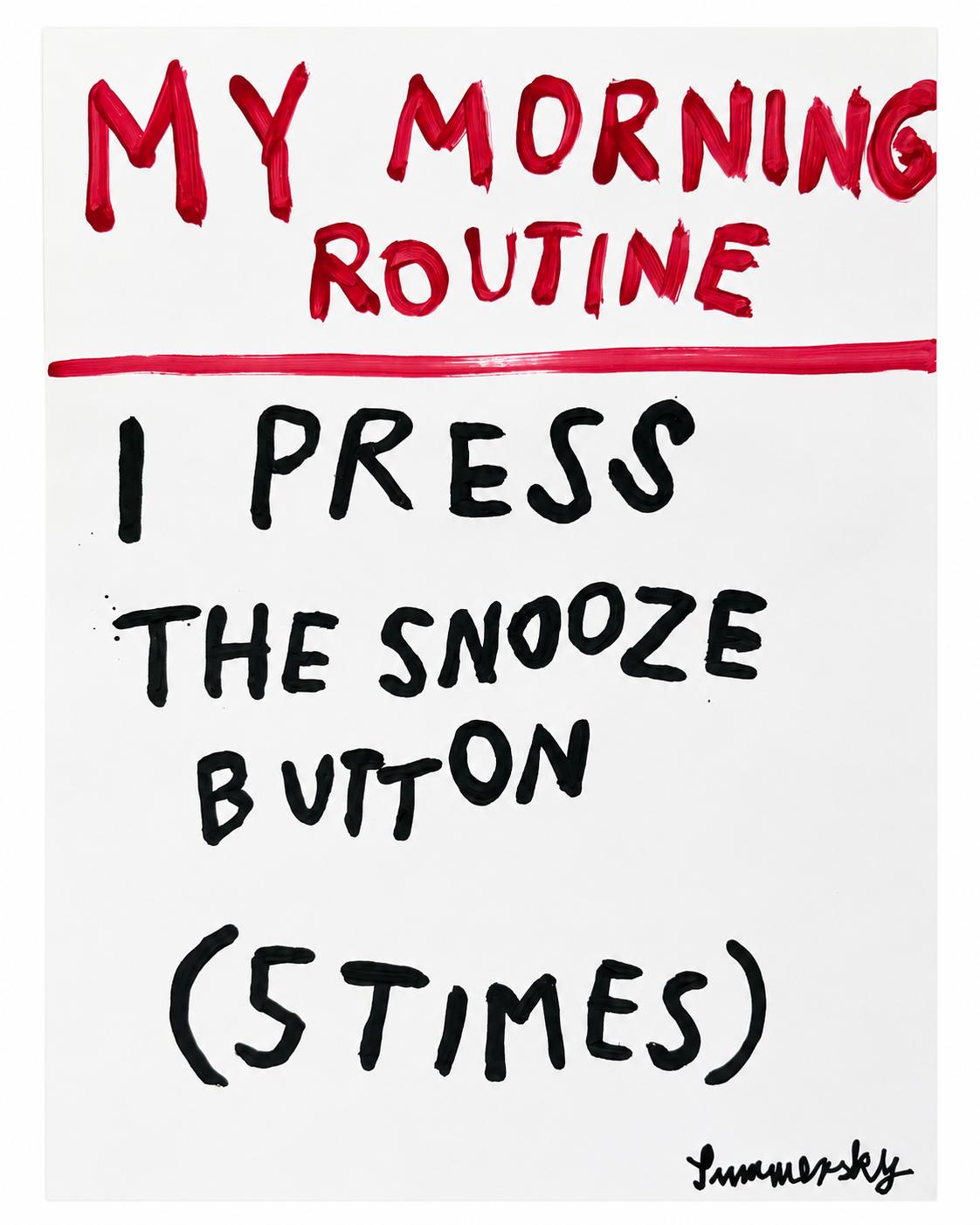 My Morning Routine