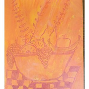 Golden Fruit Bowl
