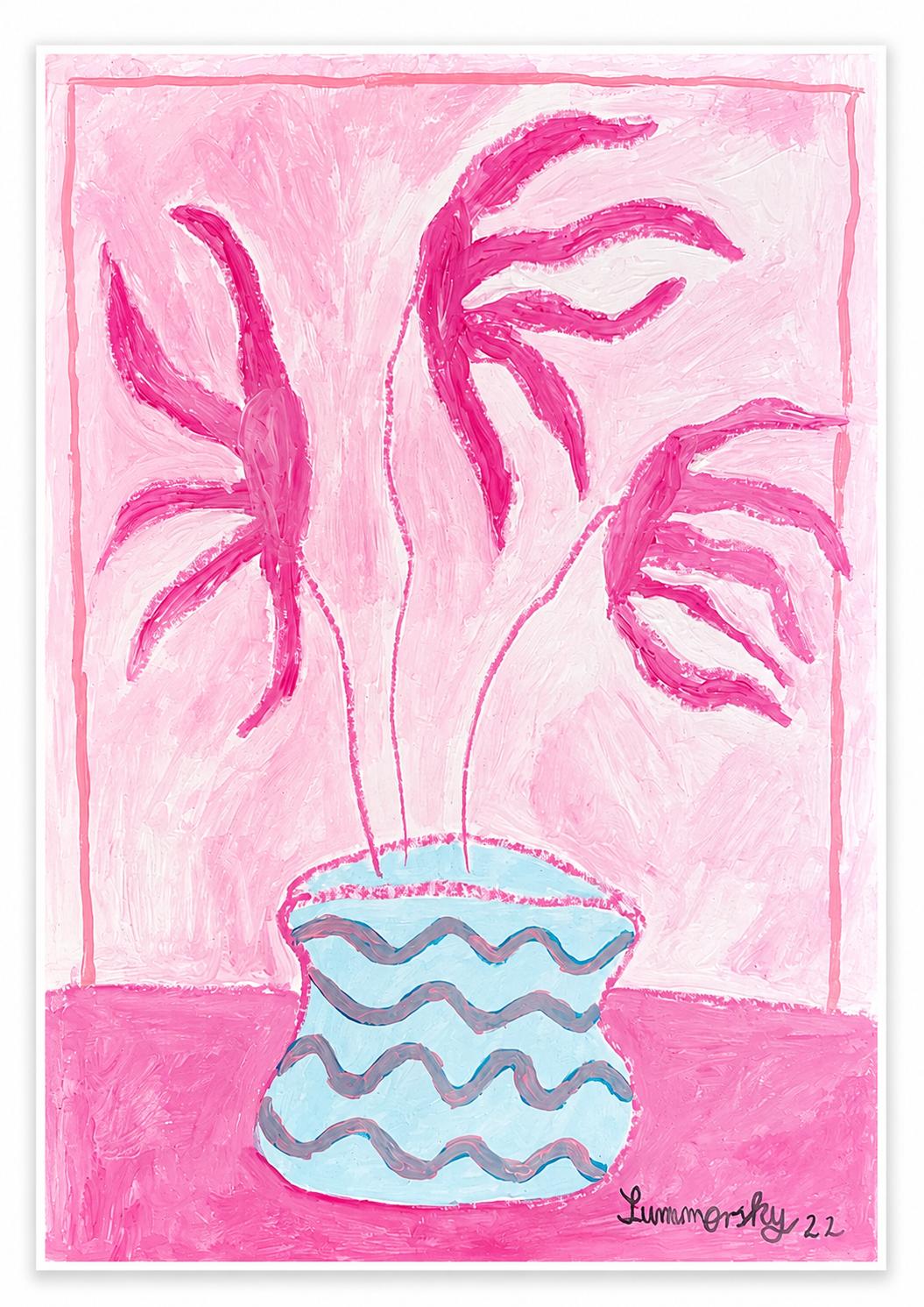 Pink Leaves
